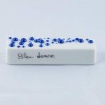pour obtenir des effets gouttes d'eau ! donner de l'originalité et du relief à vos décorations avec les éclats de verre bleu dense opaque; pour decor porcelaine