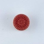 timbre floral idéal pour faire des effets sur vos peintures avant séchage