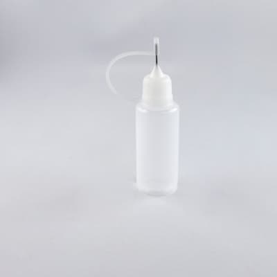 flacon plastique cristal 100 ml + compte-gouttes