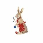 la Décalcomanie lapin rouge hauteur 7 cm, est  vendu à l'unité, et vous permet de décorer vos porcelaines et donne un rendu exceptionnel. dimensions : hauteur 70 mm - largeur 35 mm