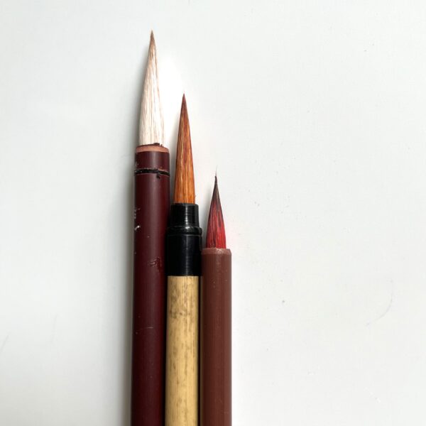 Set de 3 pinceaux chinois