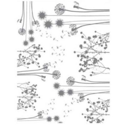 la Décalcomanie floral, pissenlits platine est  vendu en format 21 cm x 29 cm, et vous permet de décorer vos porcelaines et donne un rendu exceptionnel pour décorer avec les enfants en préparant noël ou pour créer de jolies fantaisies en fond ou bijoux,