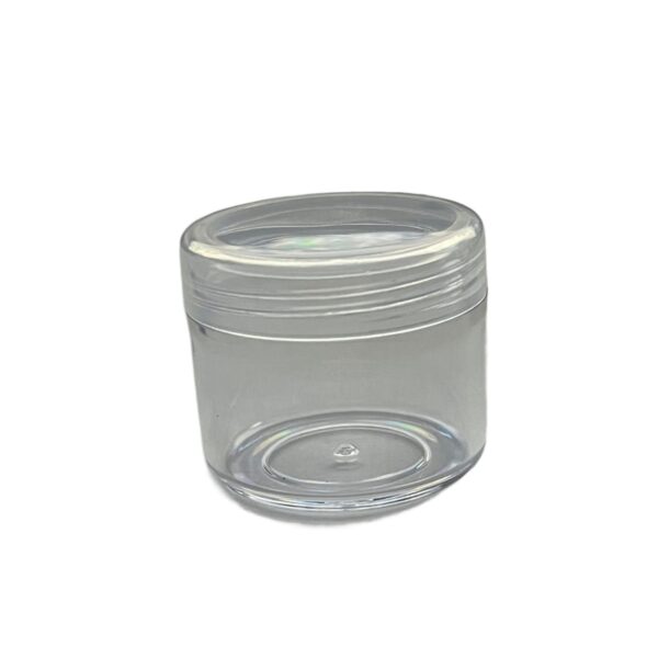 le pot plastique avec couvercle à visser 15/20 grammes pour Conditionner vos produits en petites quantités, (poudres ou liquide) est pratique et léger.dimensions 34 mm hauteur x 38 mm diamètre